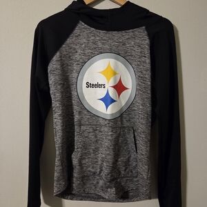 NFL Team Apparel Women's Gray Hoodie